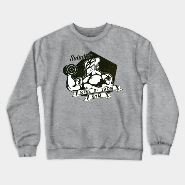 Saladin's Gym Crewneck Sweatshirt by SkybreakerDesign